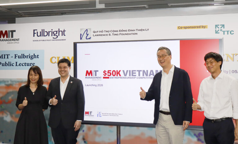 Quỹ Đinh Thiện Lý phối hợp tổ chức Cuộc thi khởi nghiệp MIT $50K Việt Nam